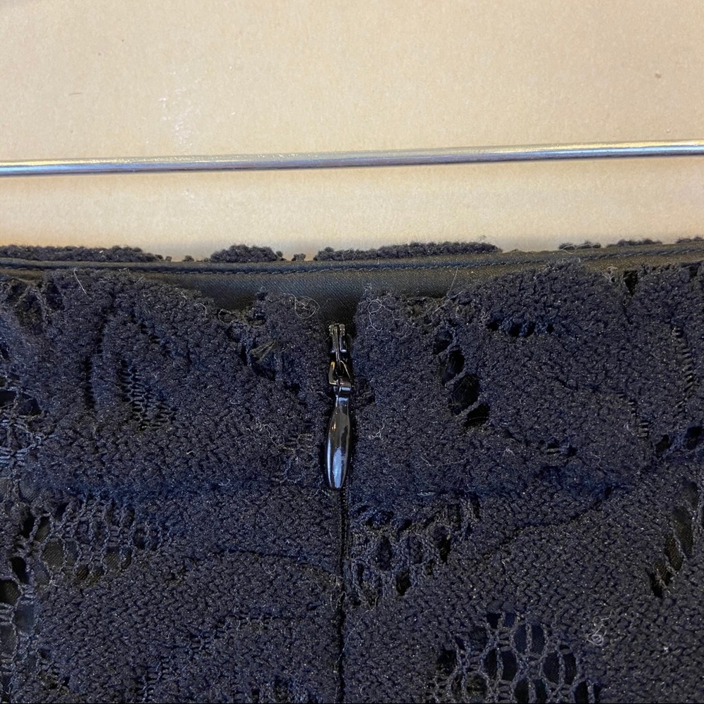 NWT Parker “Sandia” Black Lace Pencil Skirt - Picture 6 of 13